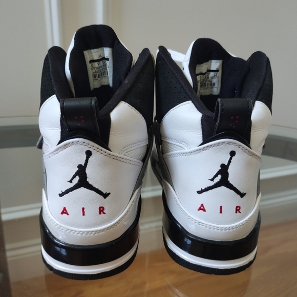 Jordan Flight 45 High White Cement 2010 384519-109 men's 8 - Picture 6 of 10